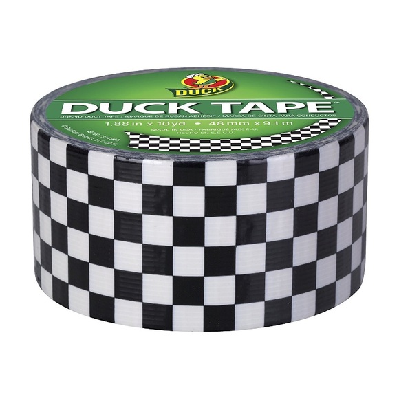 NWT. 🏁 Duct tape checkers 10 yard roll.  New unopened package. - Picture 2 of 8